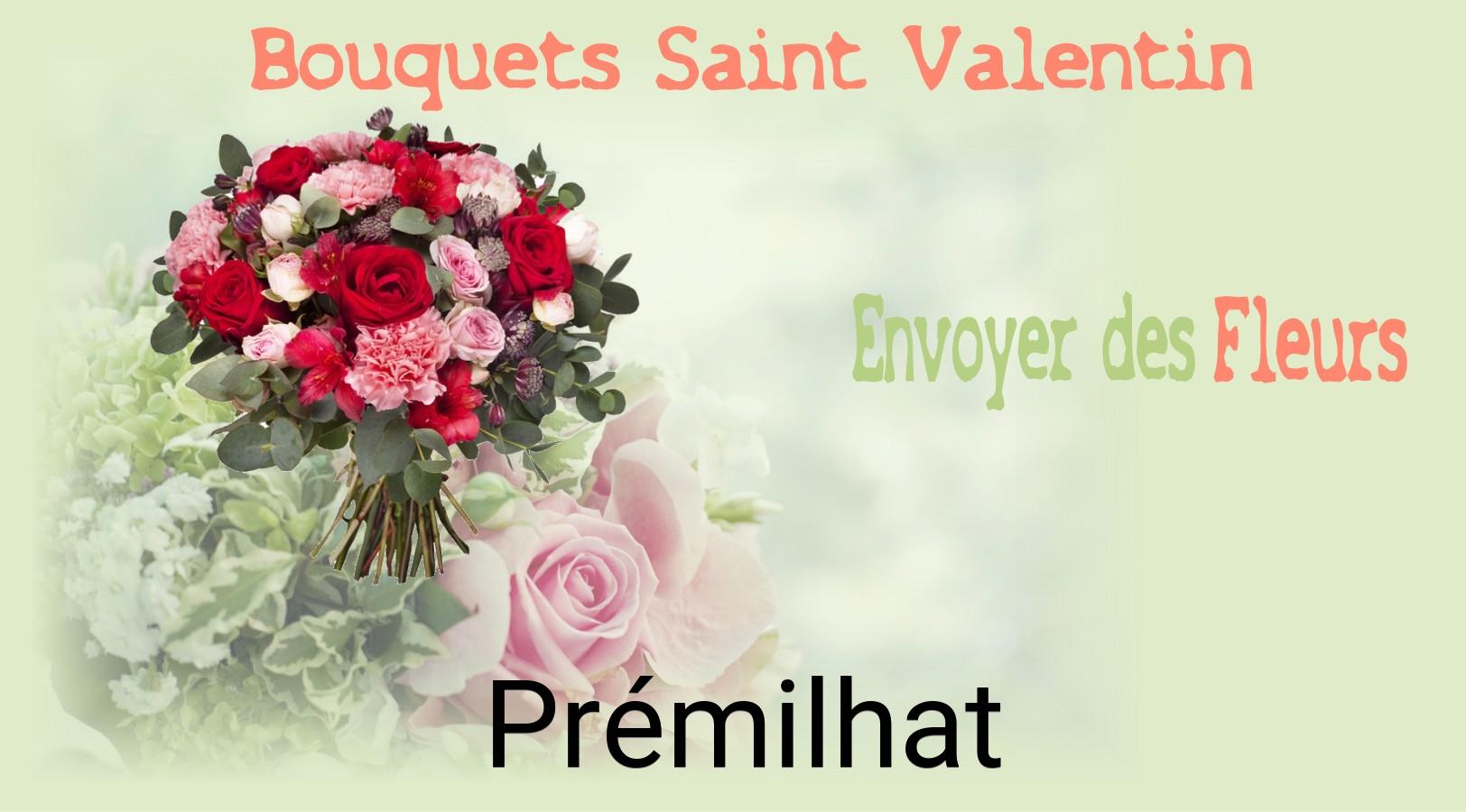 Roses de Saint-Valentin livrées à Prémilhat